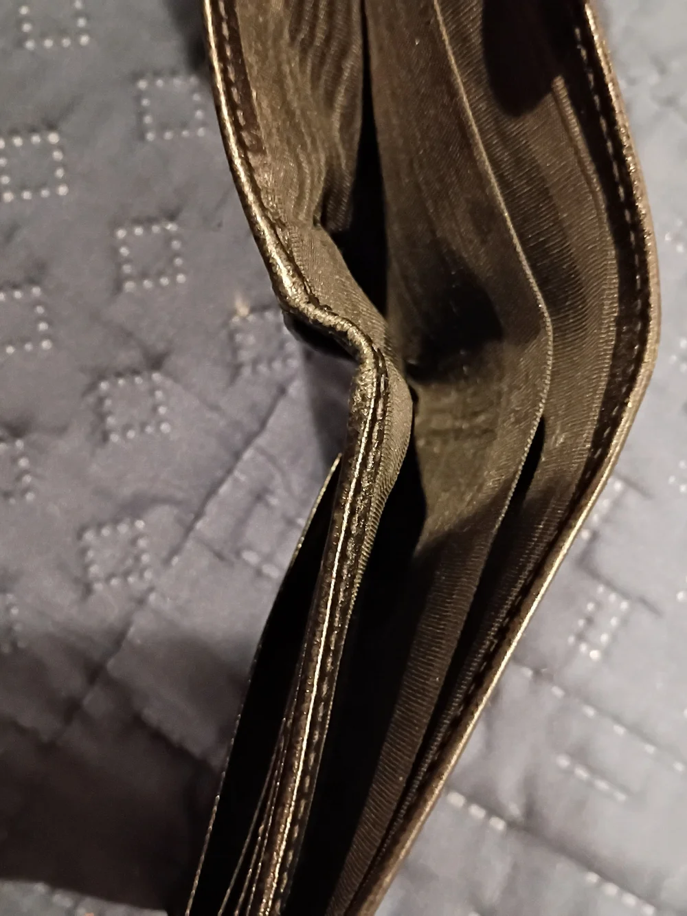 Gucci Black GG Logo Bifold Wallet
